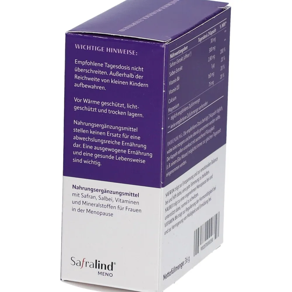 Safralind® MENO| Discount