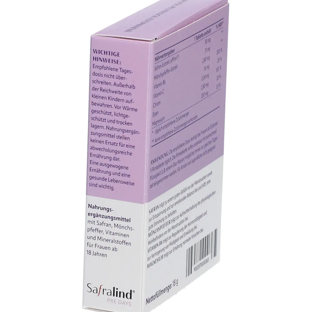 Safralind® PRE DAYS> Best