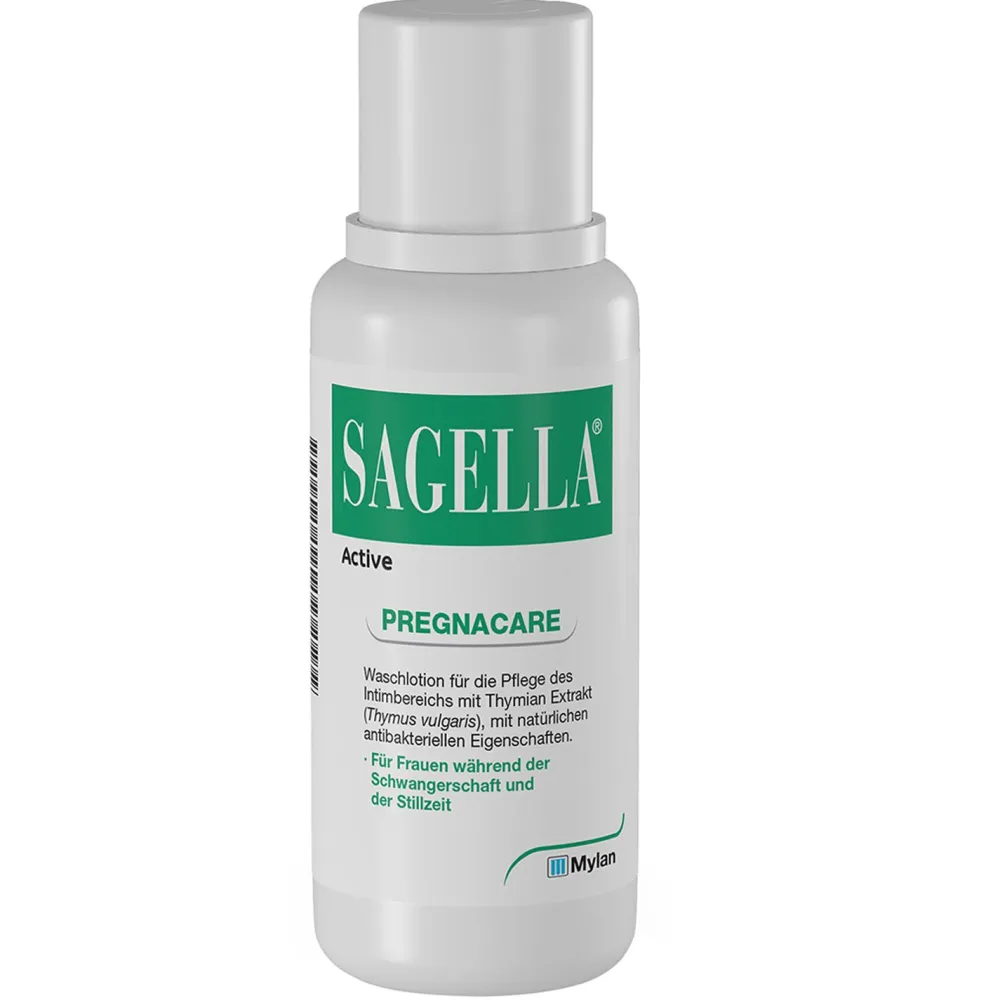 Active - PREGNACARE: Seifenfreie Intimwaschlotion für Frauen während und nach der Schwangerschaft - Jetzt 10% mit dem Code cooper10 sparen*>SAGELLA Best