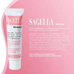 Creme: Feuchtigkeitscreme für die Intimpflege - bei Scheidentrockenheit - Jetzt 10% mit dem Code cooper10 sparen*|SAGELLA Sale