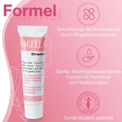 Creme: Feuchtigkeitscreme für die Intimpflege - bei Scheidentrockenheit - Jetzt 10% mit dem Code cooper10 sparen*|SAGELLA Sale