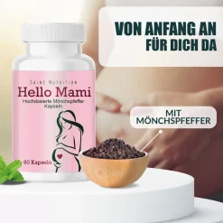 ® HelloMami | Tabletten für Frauen mit Kinderwunsch|SAINT NUTRITION New