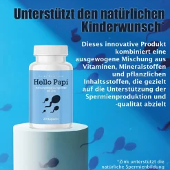® HelloPapi | Tabletten für Männer mit Kinderwunsch|SAINT NUTRITION