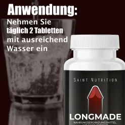 ® LongMade Kapseln | supplements für aktive Männer|SAINT NUTRITION Outlet