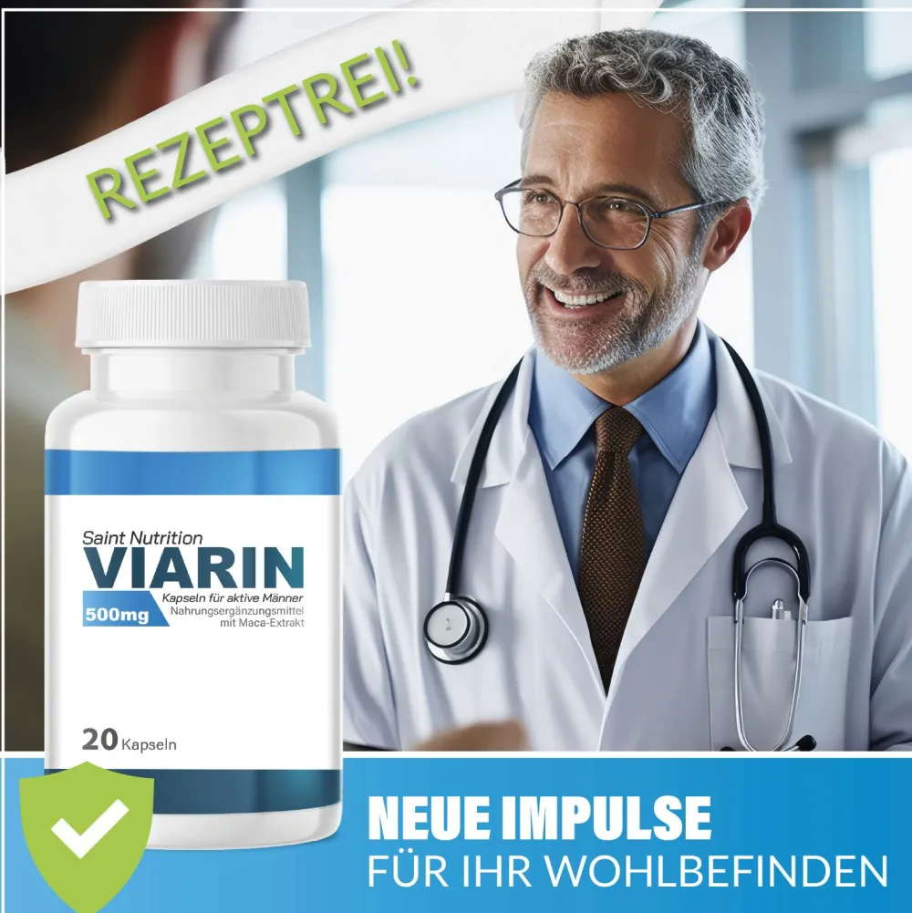 ® Viarin Kapseln - für den aktiven Mann>SAINT NUTRITION Discount