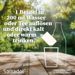 Saltadol® Glucose-Elektrolyt-Mischung – Unterstützung bei Flüssigkeits- und Elektrolytverlust – Für Kinder ab 3 Jahren und Erwachsene><noscript><img width=