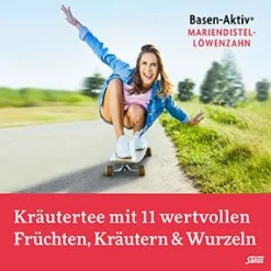 ® Basen-Aktiv® Kräutertee Nr. 2 Mariendistel-Löwenzahn|Salus Hot