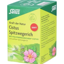 ® CISTUS SPITZWEGERICH Tee Bio Filterbeutel|Salus New