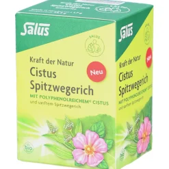® CISTUS SPITZWEGERICH Tee Bio Filterbeutel|Salus New