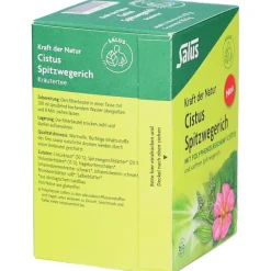 ® CISTUS SPITZWEGERICH Tee Bio Filterbeutel|Salus New