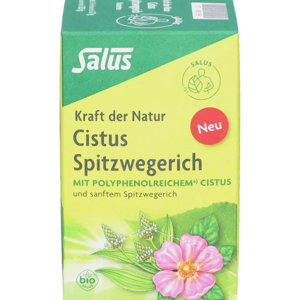 ® CISTUS SPITZWEGERICH Tee Bio Filterbeutel|Salus New