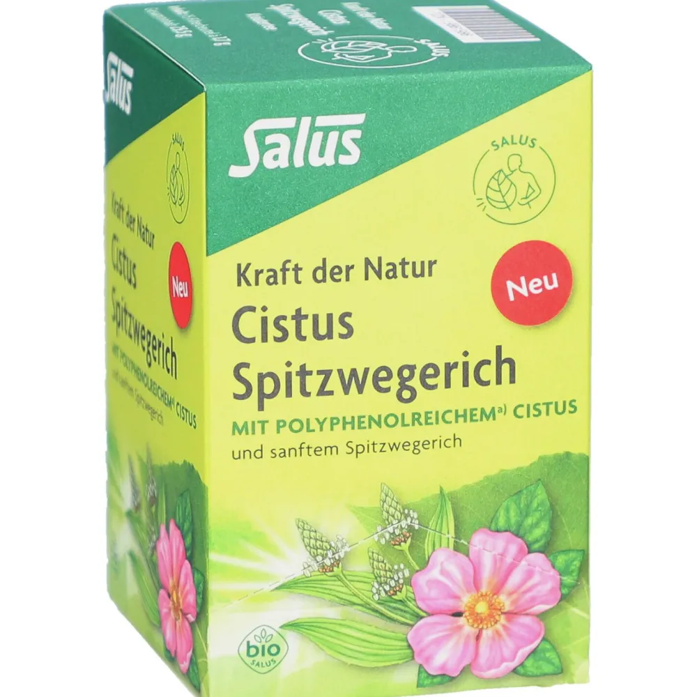 ® CISTUS SPITZWEGERICH Tee Bio Filterbeutel|Salus New