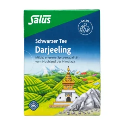 ® Darjeeling Bio Schwarzer Tee Filterbeutel|Salus New