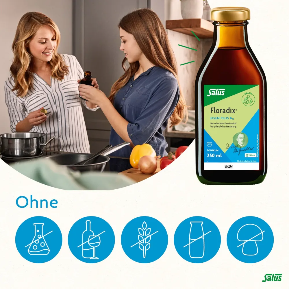 ® Floradix® Eisen plus B12 vegan>Salus Outlet