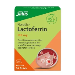® Floradix® Lactoferrin 100 mg>Salus Hot