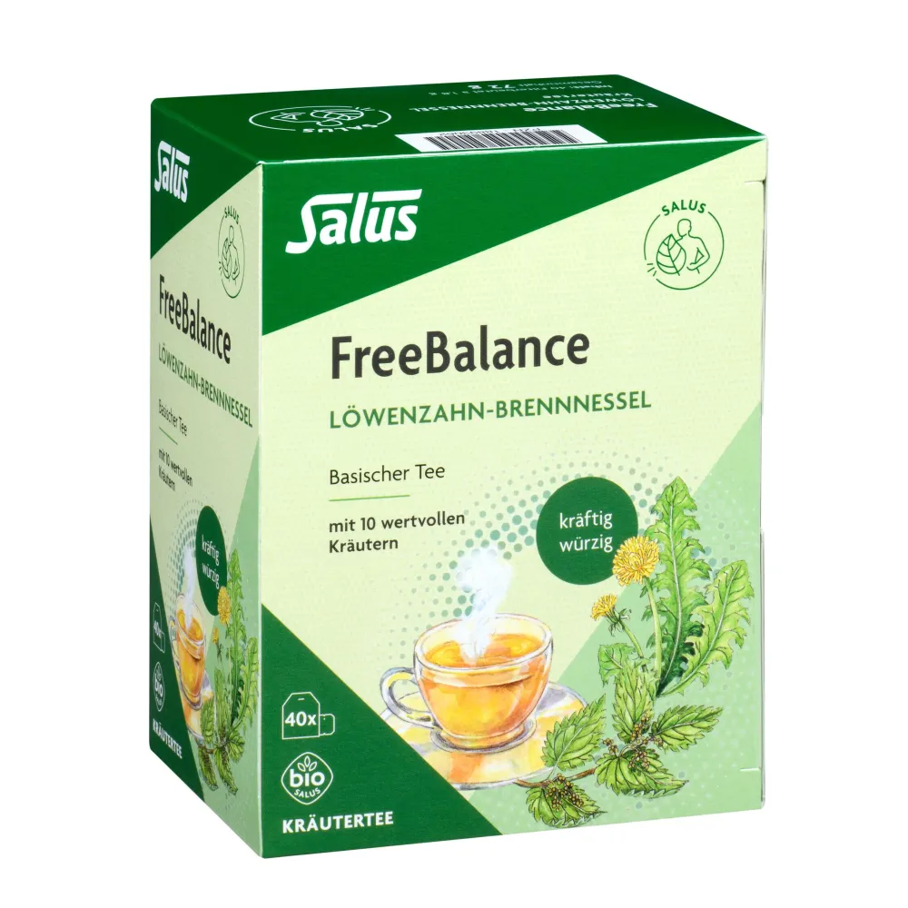 FreeBalance Löwenzahn-Brennnessel Basischer Tee>Salus Sale