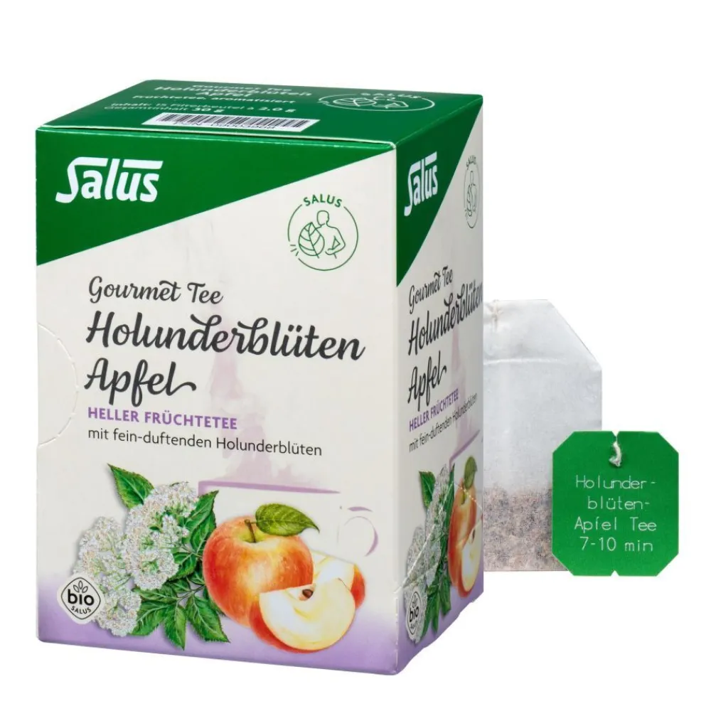 ® Gourmet Holunderblüten Apfel Tee|Salus Outlet