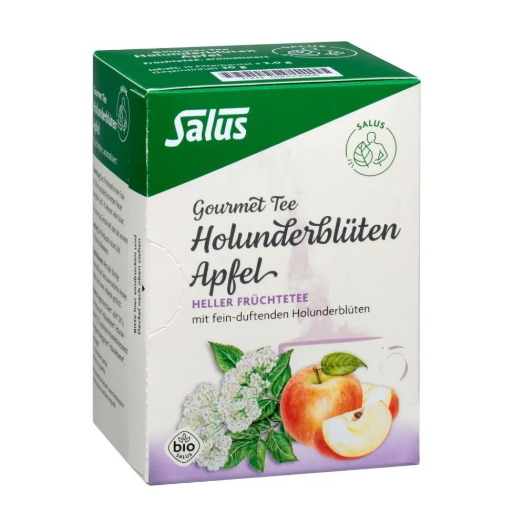 ® Gourmet Holunderblüten Apfel Tee|Salus Outlet