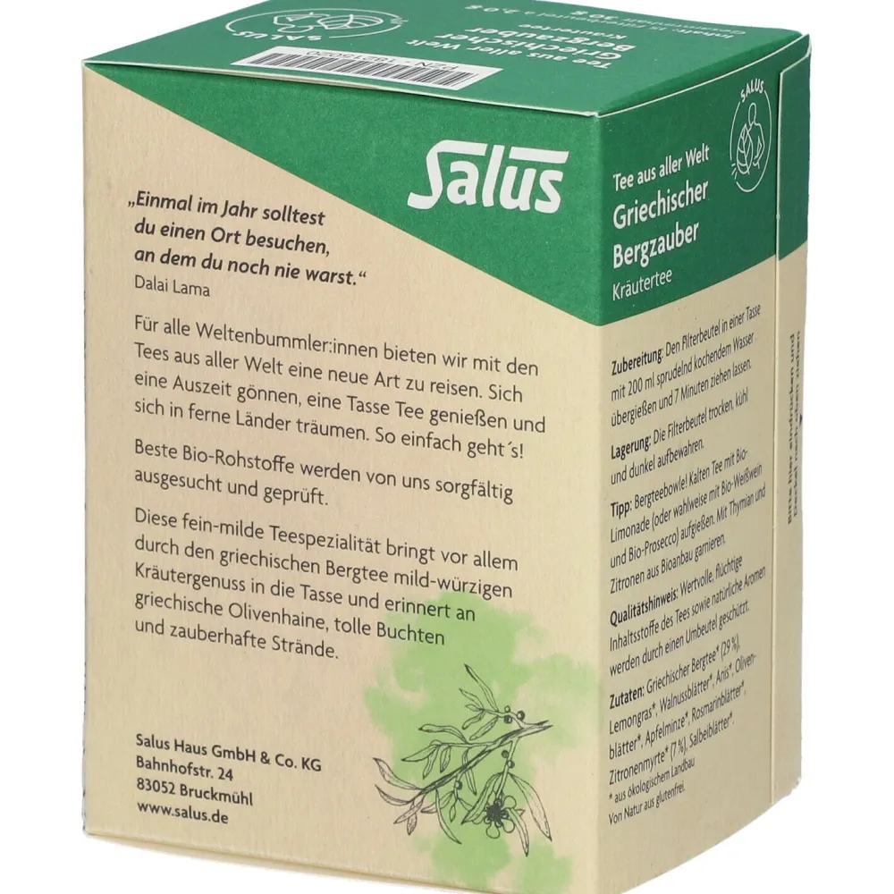 Griechischer Bergzauber|Salus Clearance