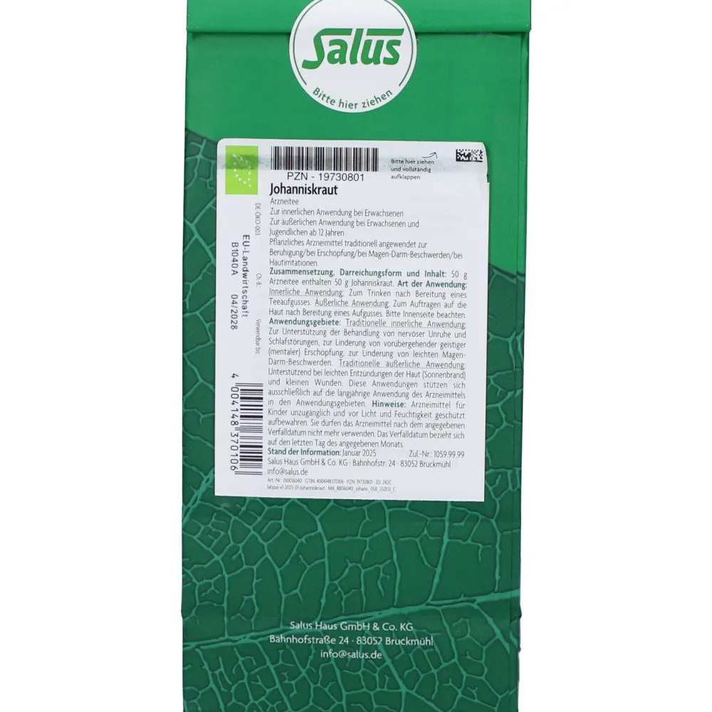 ® Johanniskraut Arzneitee|Salus New