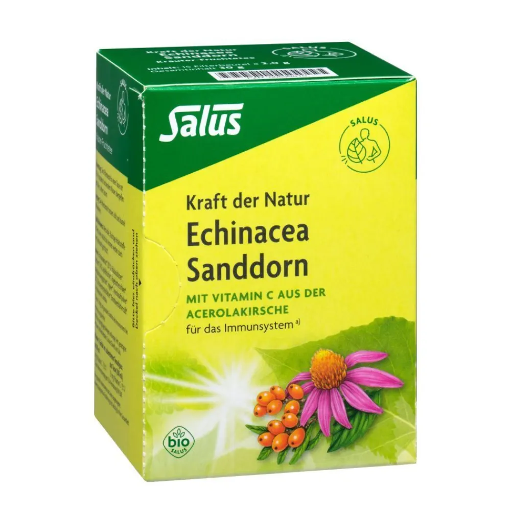 ® Kraft der Natur Echinacea Sanddorn, Kräuter-Früchtetee>Salus Discount