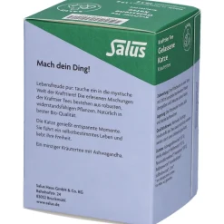 Krafttier Tee Gelassene Katze – Minziger Bio-Kräutertee mit Ashwagandha, 15 Filterbeutel><noscript><img width=