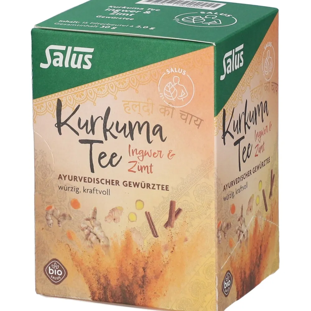 ® Kurkuma Tee Ingwer & Zimt|Salus Hot