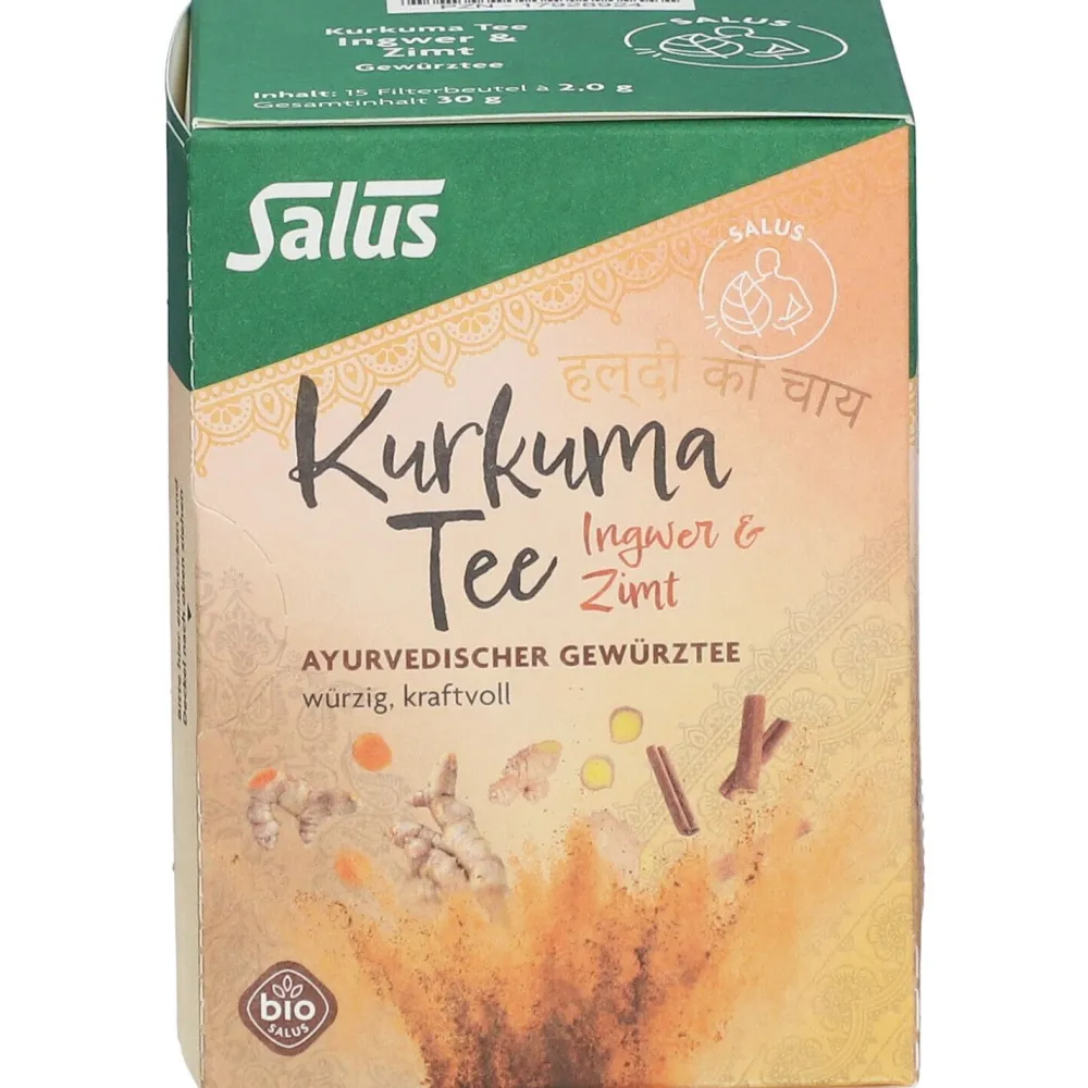 ® Kurkuma Tee Ingwer & Zimt|Salus Hot