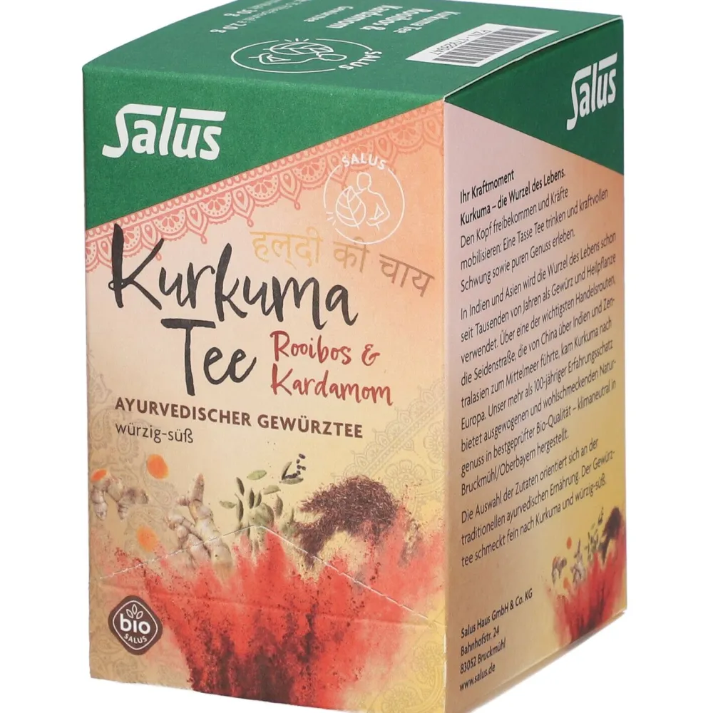 ® Kurkuma Tee Rooibos & Kardamom|Salus