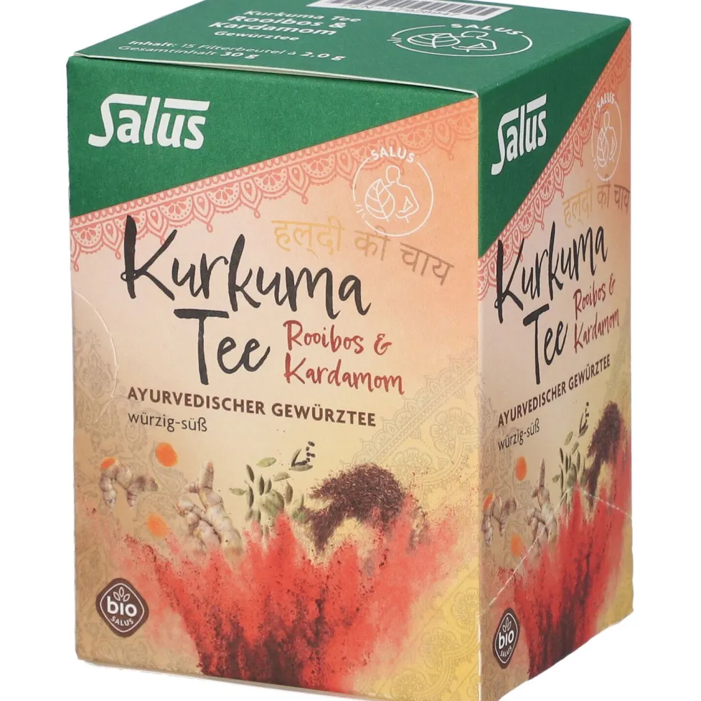 ® Kurkuma Tee Rooibos & Kardamom|Salus