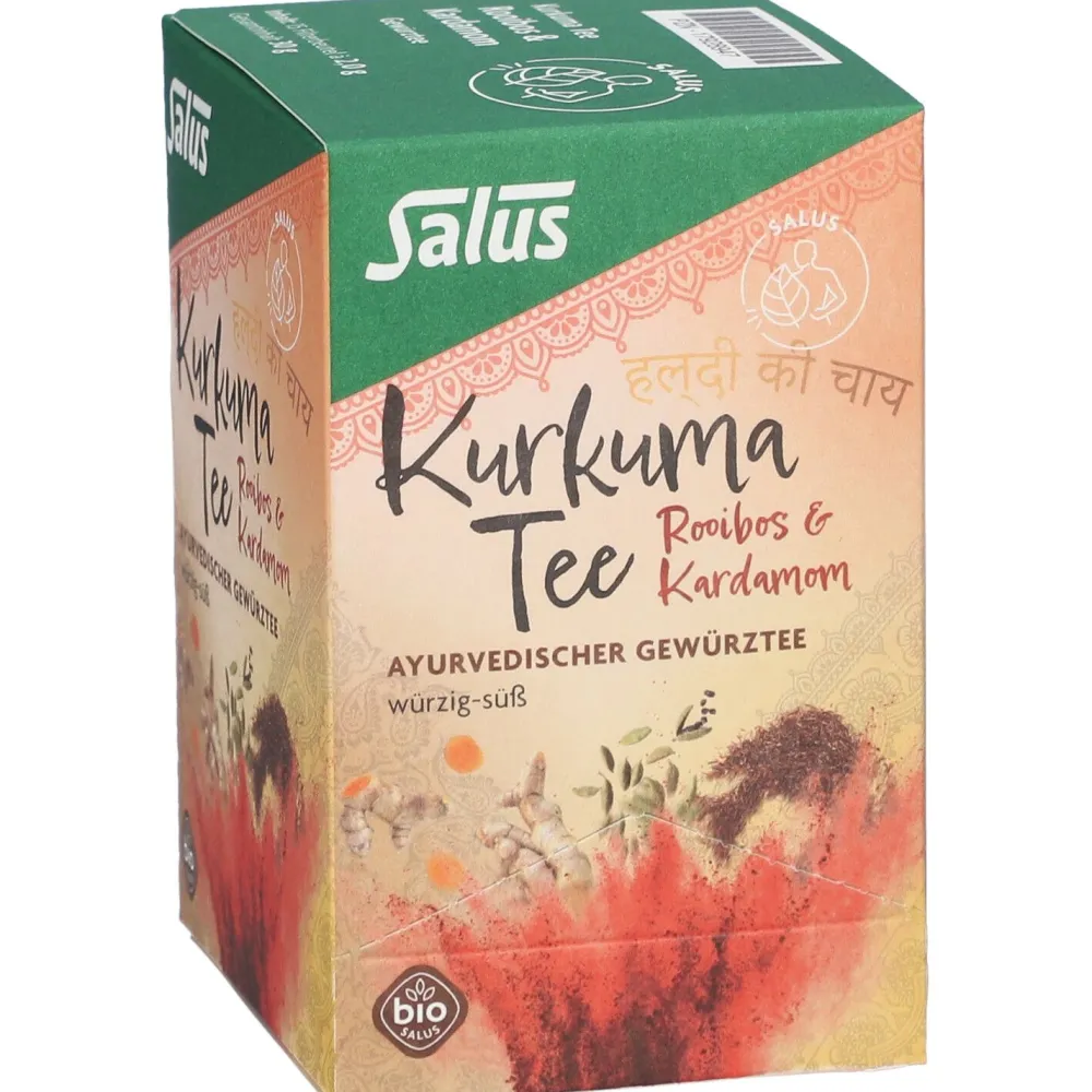 ® Kurkuma Tee Rooibos & Kardamom|Salus
