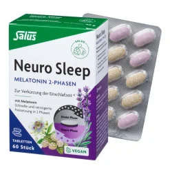 Neuro Sleep Melatonin 2-Phasen Tabletten|Salus Clearance