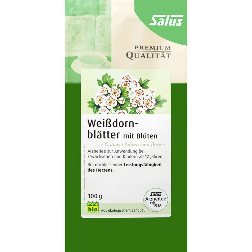 ® Weißdornblätter mit Blüten Arzneitee|Salus Clearance