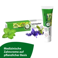 Madaus - Medizinische Zahnpasta ohne Fluorid>Salviagalen Hot