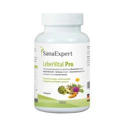 SanaExpert LeberVital Pro - mit Mariendistel-, Artischocken-, Kurkuma- & Löwenzahnwurzel-Extrakt> Sale