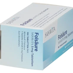 SANAVITA Folsäure 5 mg> Discount