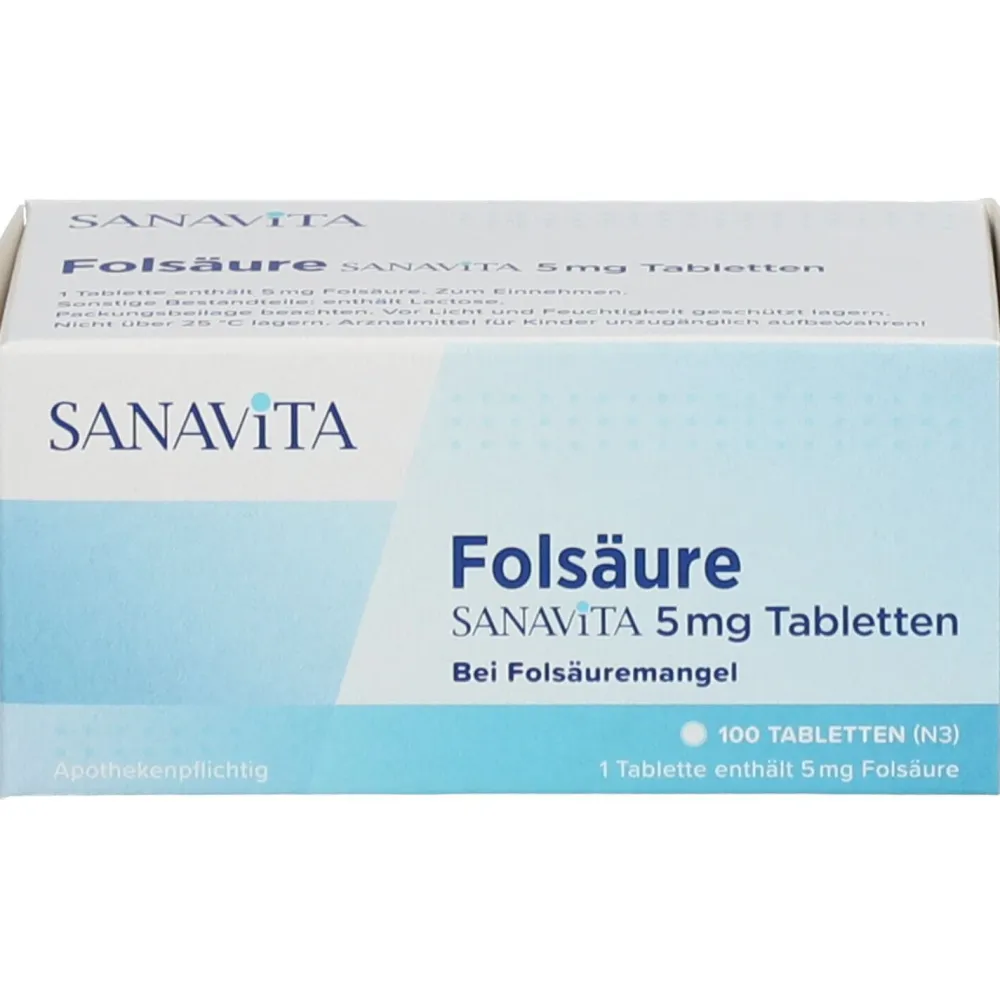 SANAVITA Folsäure 5 mg> Discount