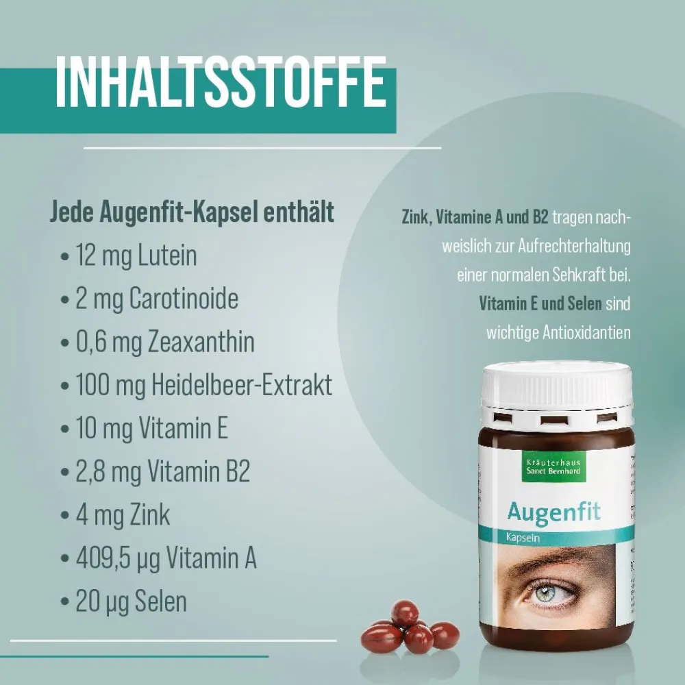 Augenfit-Kapseln|Sanct Bernhard New
