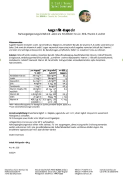 Augenfit-Kapseln|Sanct Bernhard New