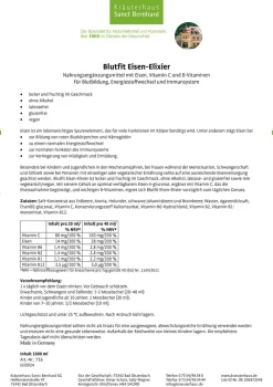 Blutfit Eisen-Elixier>Sanct Bernhard New