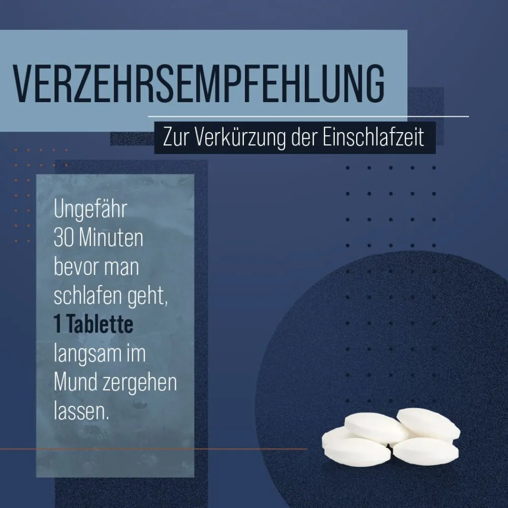 Melatonin-1 mg-Lutschtabletten>Sanct Bernhard Best