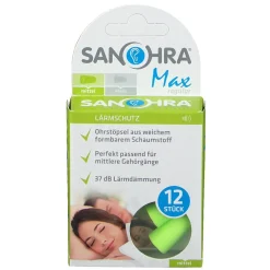 Sanohra® Max Gehörschutzstöpsel für Erwachsene|
