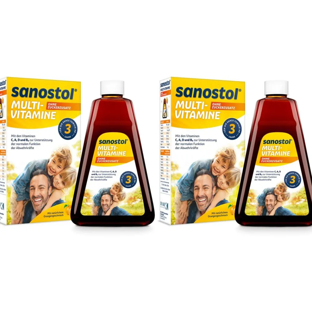 Sanostol Multi-Vitamine mit Vitamin C und D zur Unterstützung der normalen Funktion des Immunsystems> Discount