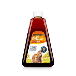 plus Eisen mit 9 wichtigen Vitaminen und Eisen>Sanostol New