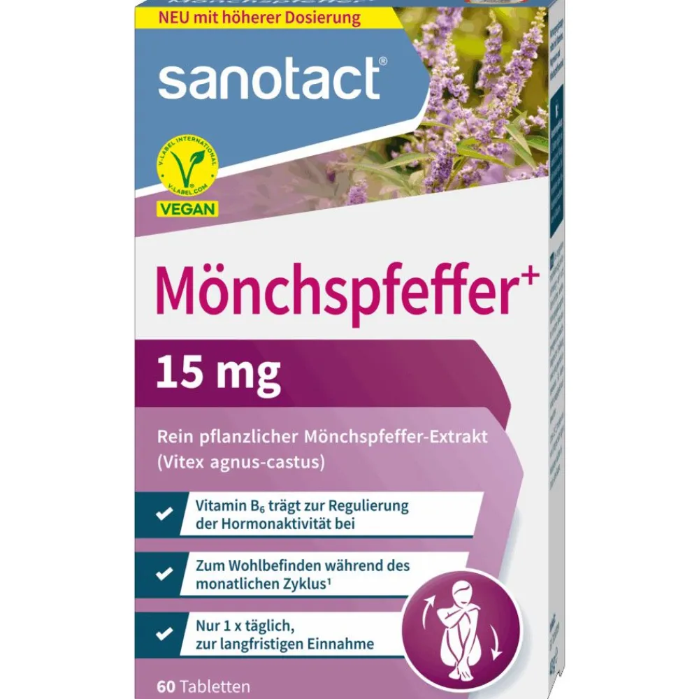 Mönchspfeffer+ 15mg Tabletten>sanotact Sale