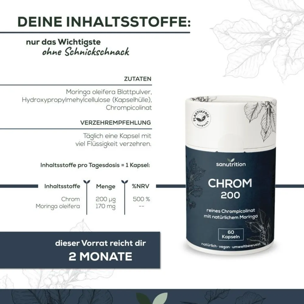 ® - Chrom 200 µg>sanutrition New