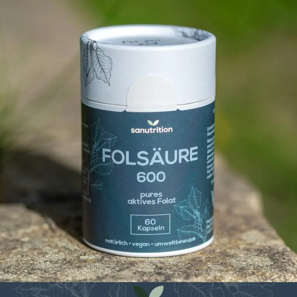 Sanutrition® - Folsäure 600 µg| Sale