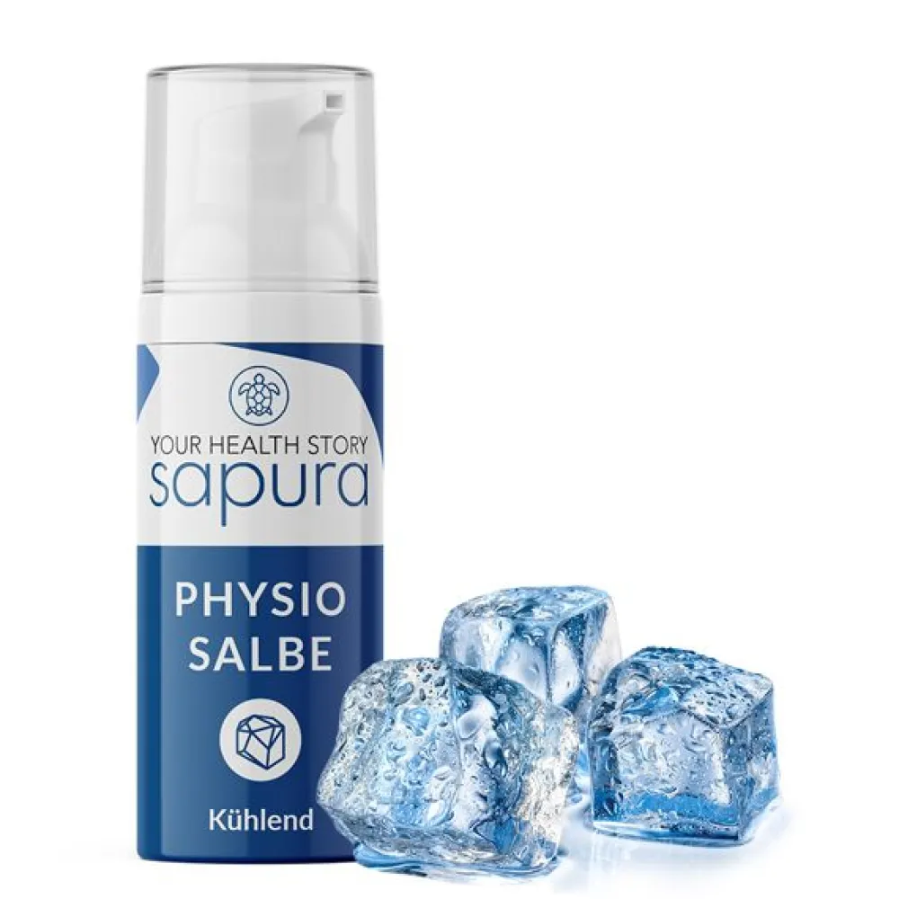 ® Physio Kühlgel/Sportsalbe mit Menthol & Aloe Vera|sapura New