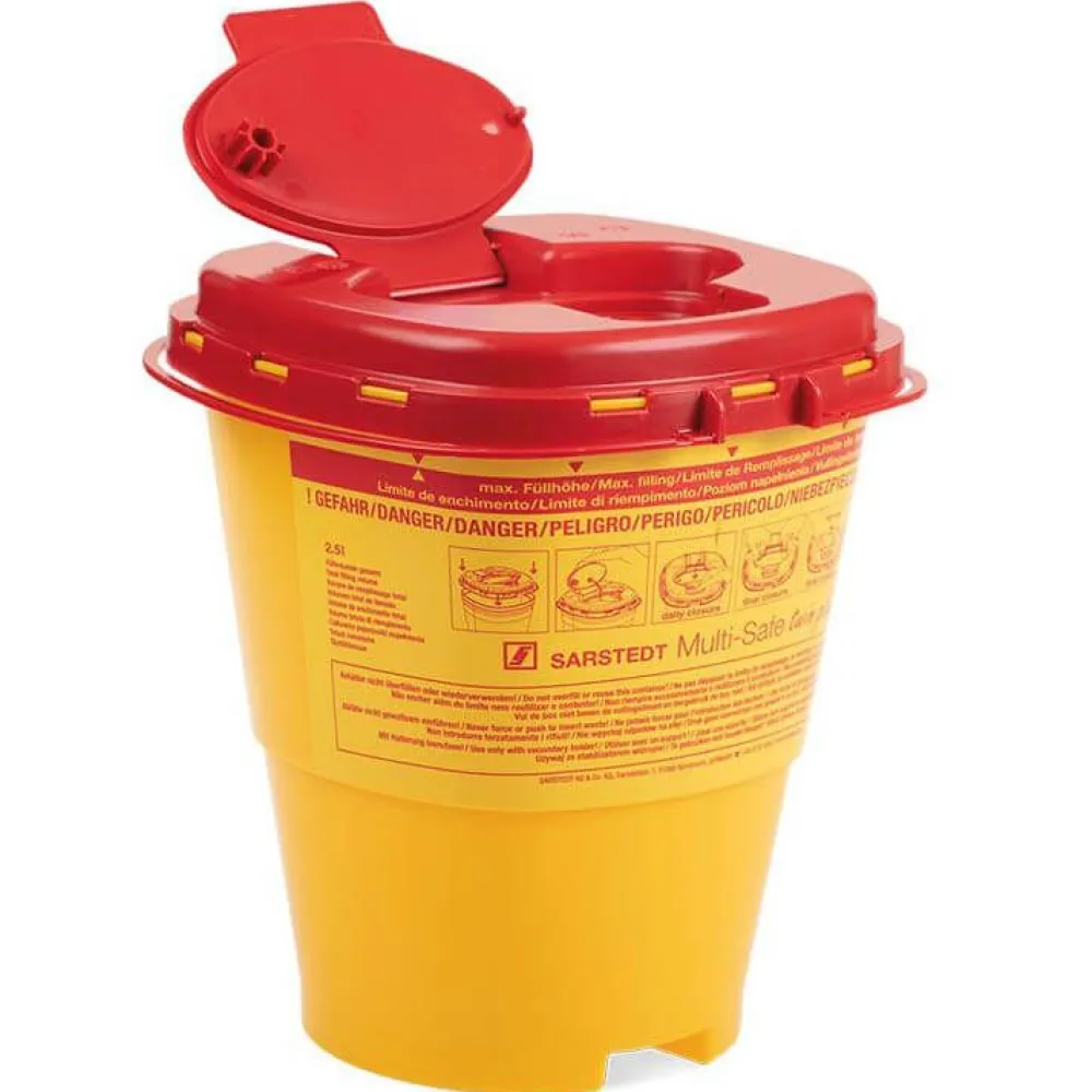 Sarstedt MULTI-SAFE twin plus Abwurfbehälter 2,5 l> Online