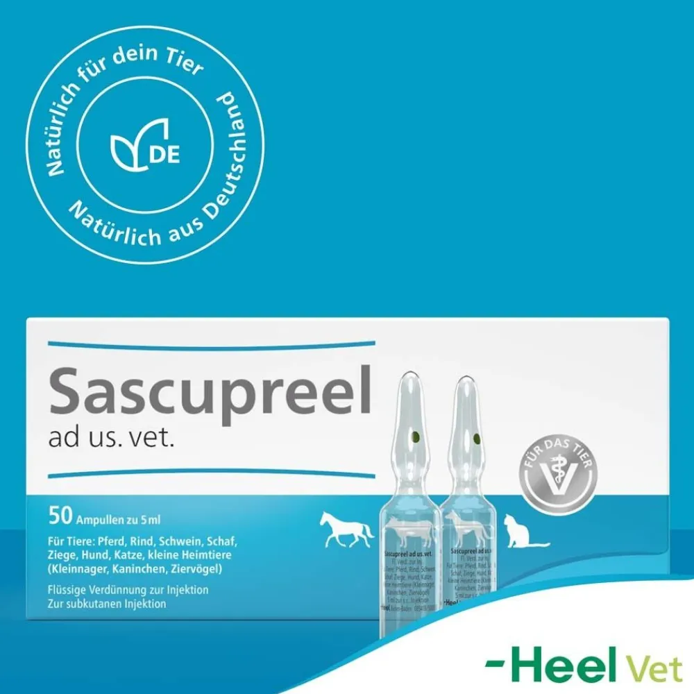 Sascupreel® ad us. vet. Injektionslösung für Tiere> Discount